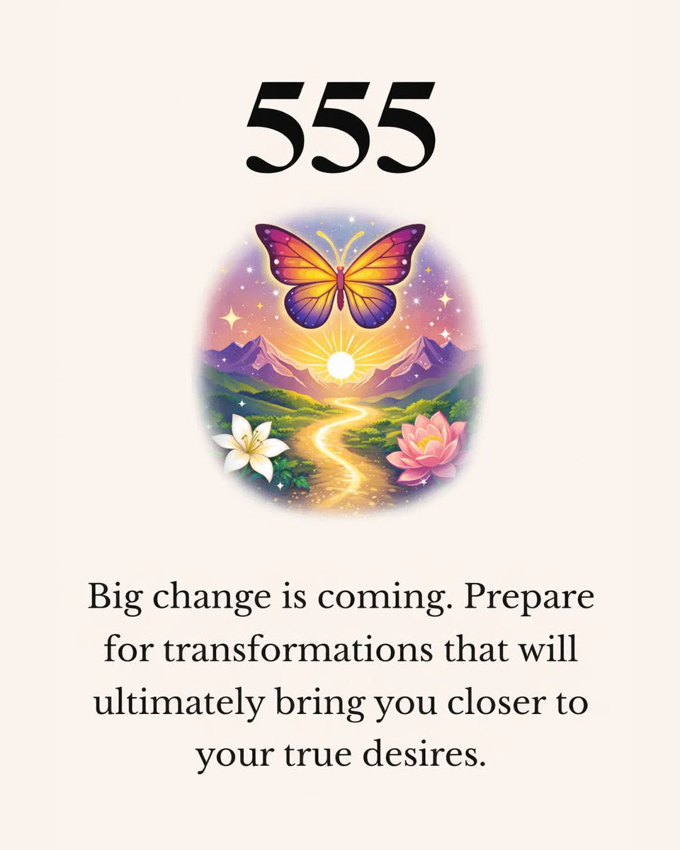 inconsciousnes7's tweet photo. ✨555✨

Affirm it with gratitude!✨ https://t.co/L3VBMynY3W