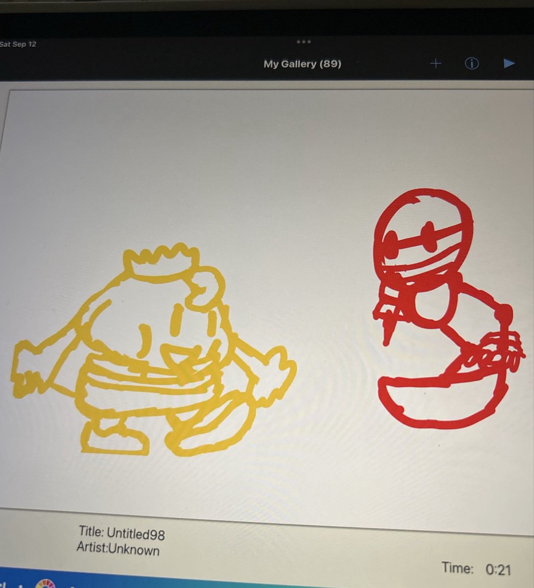 MoonriseAtNight's tweet photo. I got 3 other pics to finish but I started a new one cuz this is all I can draw with my finger bc my pen is charging
Look aw awww best friends they're so cutie it's the best SMB+STH duo!! (It's just a wip I'm actually gonna draw it)
#supermariorpg #mallow #orbot #sonicthehedgehog https://t.co/EvN2razVu6