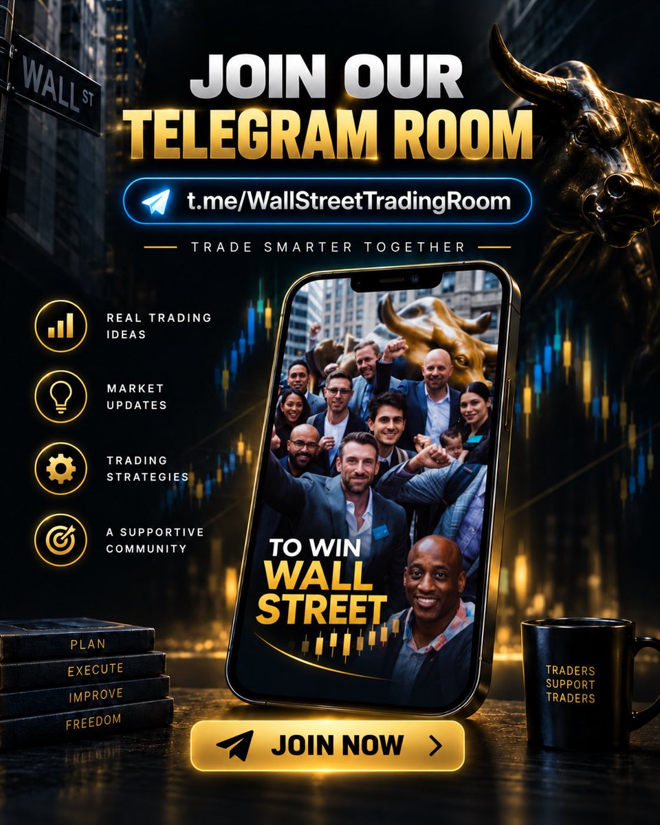 jtraderco's tweet photo. Join the JTrader Telegram Room ๐จ
Real trading ideas.
Market updates.
Trading strategies.
A community of serious traders.
No hype. No BS.
Just real traders helping each other improve.
๐ https://t.co/Jkqx7jjktn
#Trading #DayTrading #Futures #StockMarket #JTrader https://t.co/3nfzQMvxjb