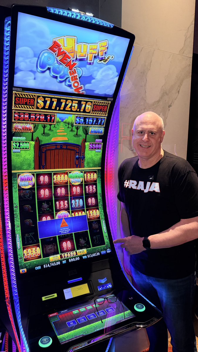 TheBigJackpot's tweet photo. BOOM! 💥💥 $13K + $9K at Agua Caliente! What a rush! 🤑🎰

#Jackpot #AguaCaliente #PalmSprings #BigWin #Casino
@AguaCalienteRM https://t.co/KLKBBnIIMi