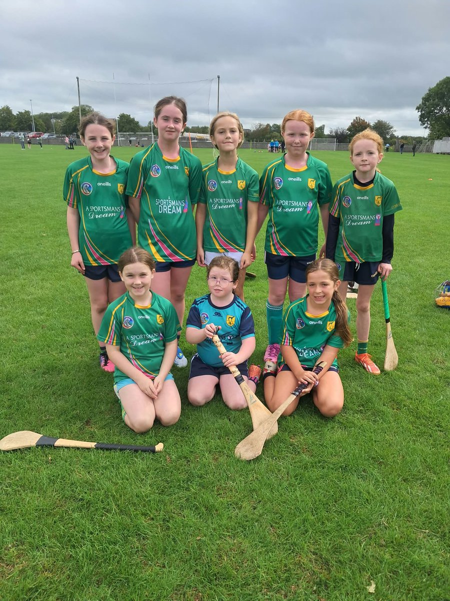 Toomecamogie's tweet photo. Our U10 girls enjoyed a great morning of camogie in Cloughjordan, taking part in a blitz alongside some excellent opposition; Kilruane MacDonaghs, Roscrea, Moneygall and Moyne Templetuohy. https://t.co/IZ4hGMCIN9