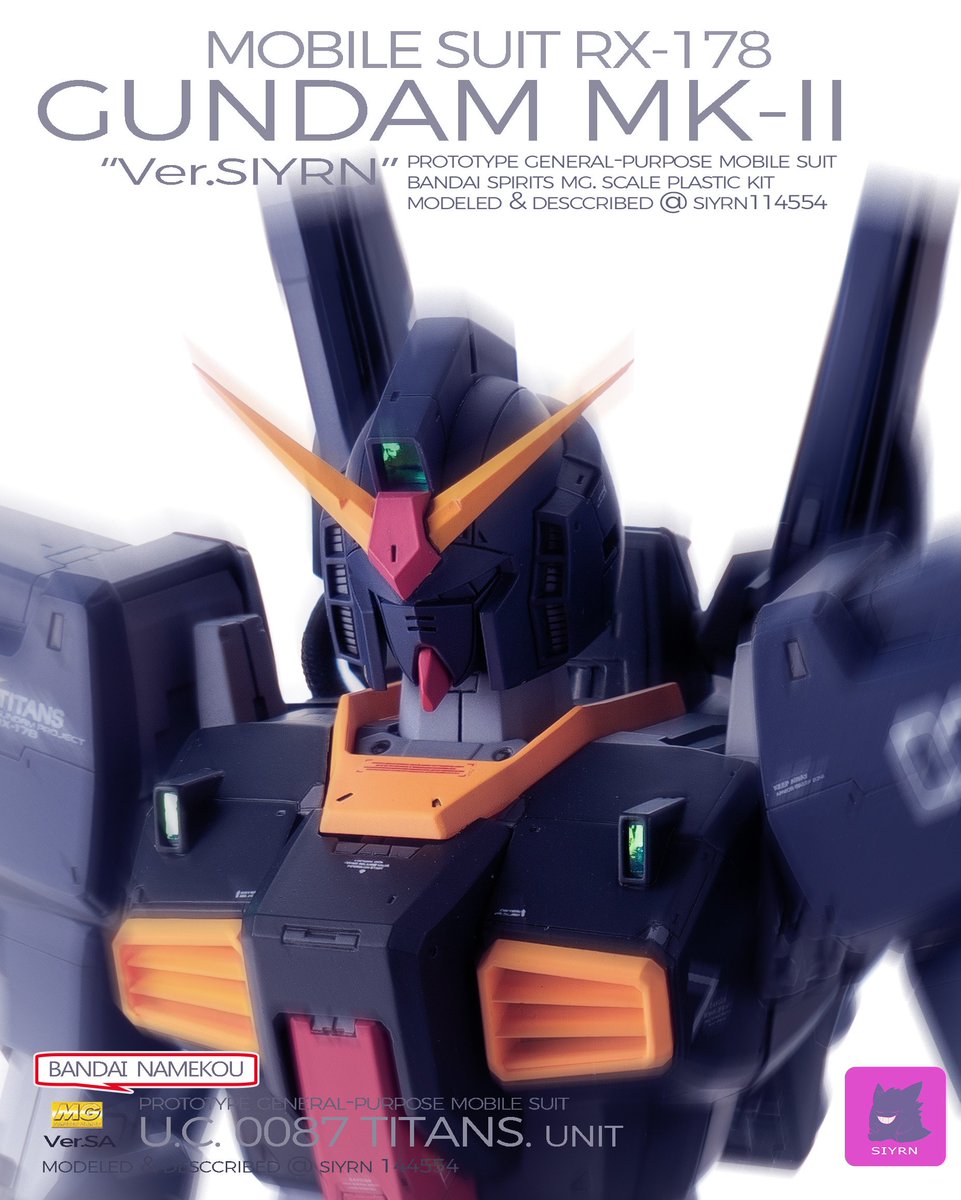 siyrn144554's tweet photo. mg 2.0 MKII MK2
ver.titans https://t.co/5iP2iacx49