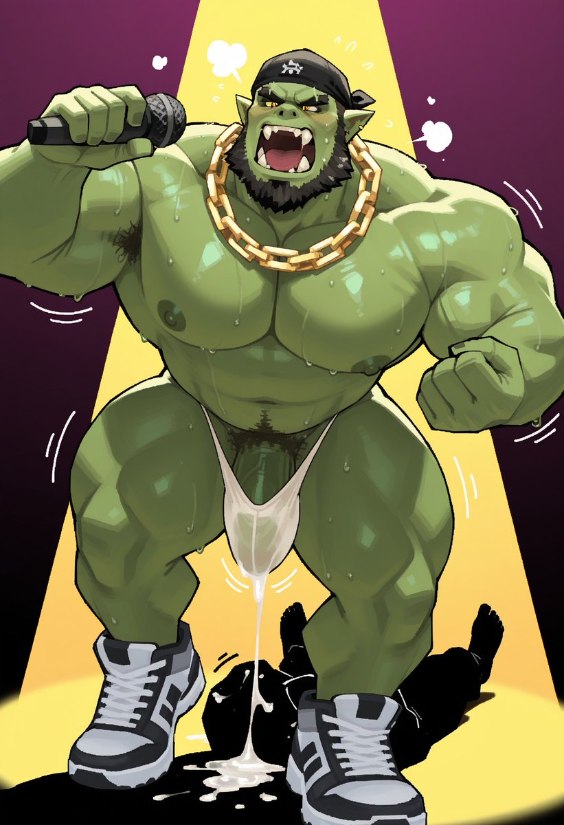 Ad0False's tweet photo. Orc rap battle gone wrong? https://t.co/LcnhrSBJ0S
