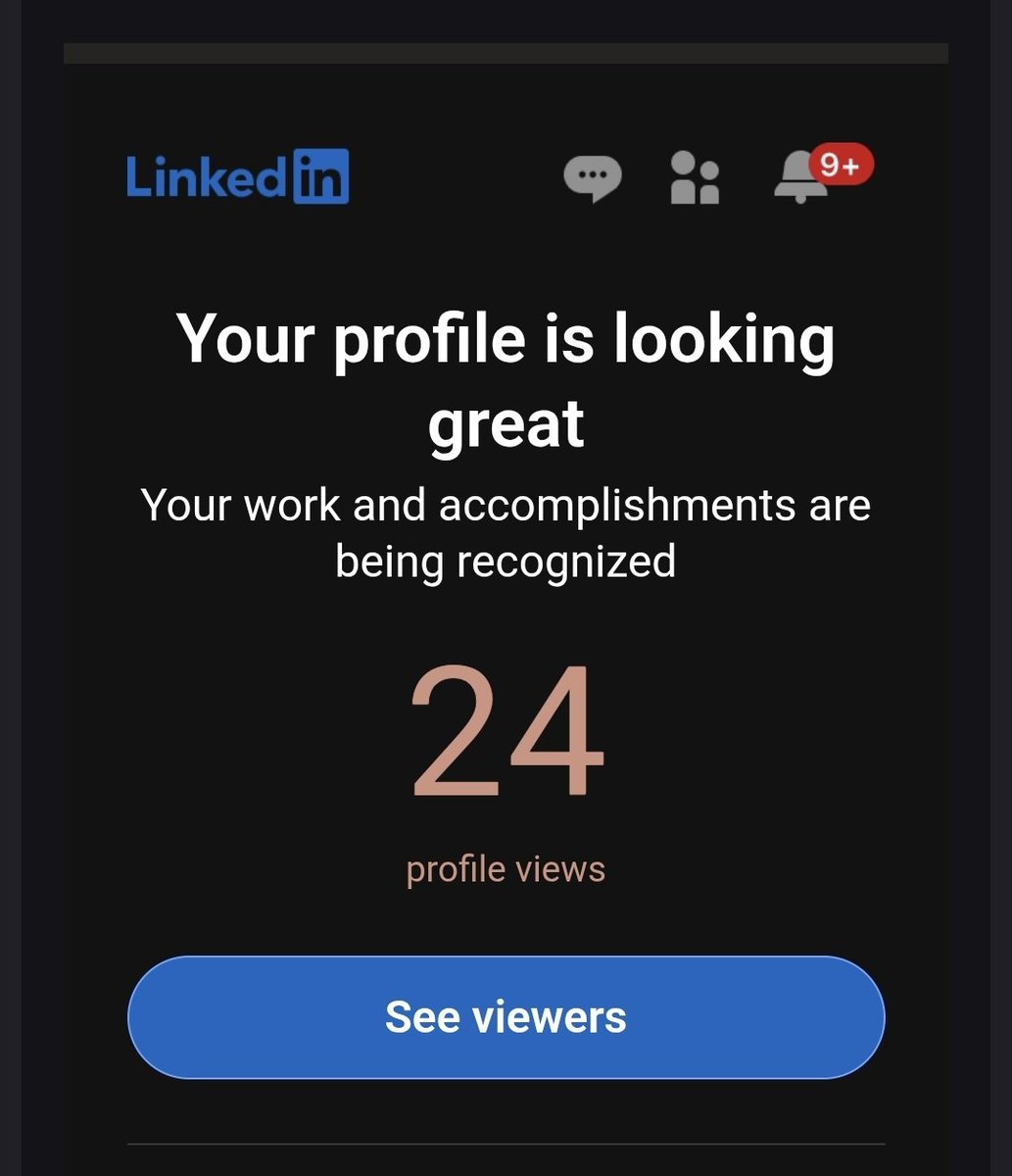 ay0_doncome's tweet photo. What am I gonna do with this info LinkedIn? Cos I know I'm not paying for premium 😒😒 https://t.co/oLEaFfCuiB