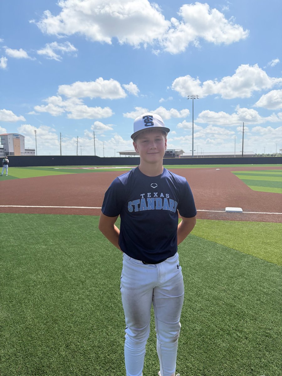 FiveToolTexas's tweet photo. F: @TxStandardOrg Crossley 6, Houston Wildcatters Orange 2029 3
PoG: Rhys Sanford 2-2 https://t.co/sugE9DYlke