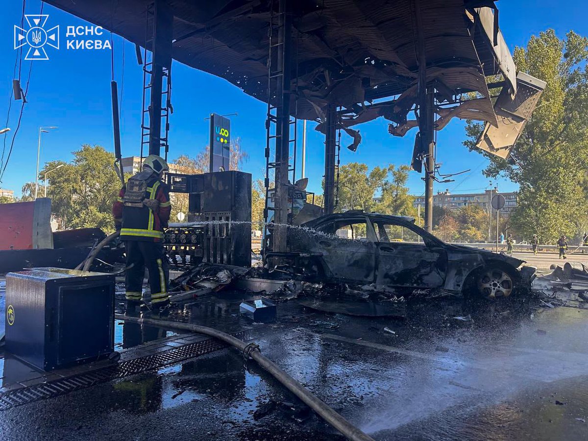 ZelenskyyUa's tweet photo. Russian drone attacks continue throughout the day today, and “shaheds” are still in the sky right now. Nearly 500 attack drones have already been launched since morning. Essentially, the Russians have expanded this war from the front lines, where they cannot achieve success, into the economy, and their tactics are as primitive as they get – destroying every facility that can help people withstand the conditions of war.

The Russians are burning warehouses with food and gas stations, pharmaceutical facilities and ordinary passenger trains, residential buildings and civilian businesses… Just in the past few days, they have struck a steel plant owned by an Indian business, an American company that produced sunflower oil, and a Polish company that manufactured plumbing fixtures. Russian attacks have targeted truck parking lots, ports, shopping malls, and energy infrastructure.

Russia wants to kill the Ukrainian economy and, through that, break our resistance. And it is important that these Russian strikes be met not only with justified responses, but also with the necessary moral and political condemnation from our partners. (1/3)