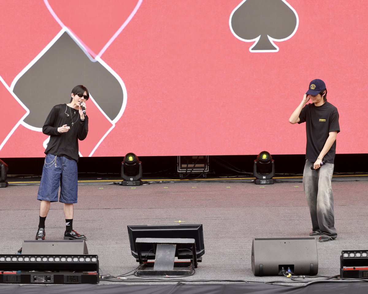 GMMTV's tweet photo. Rehearsals are done! We’re all ready to have some fun with our Peru fans. See you soon!

#OLFDreamOninPeru
#GMMTV https://t.co/x1G2SSy7Jo