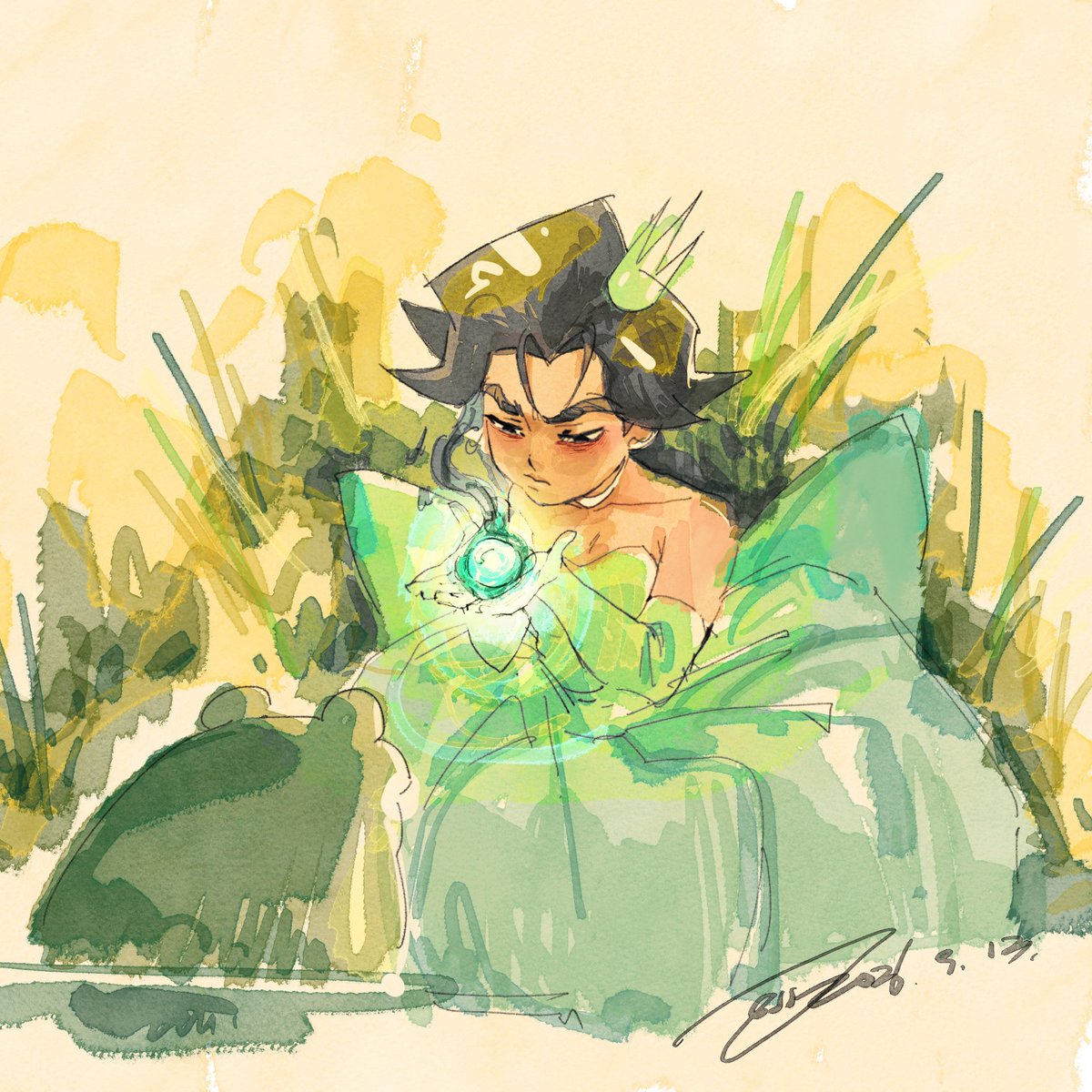 KeMao29768's tweet photo. The Little Frog Prince Pocket🐸 https://t.co/Cs4ejp2xEn