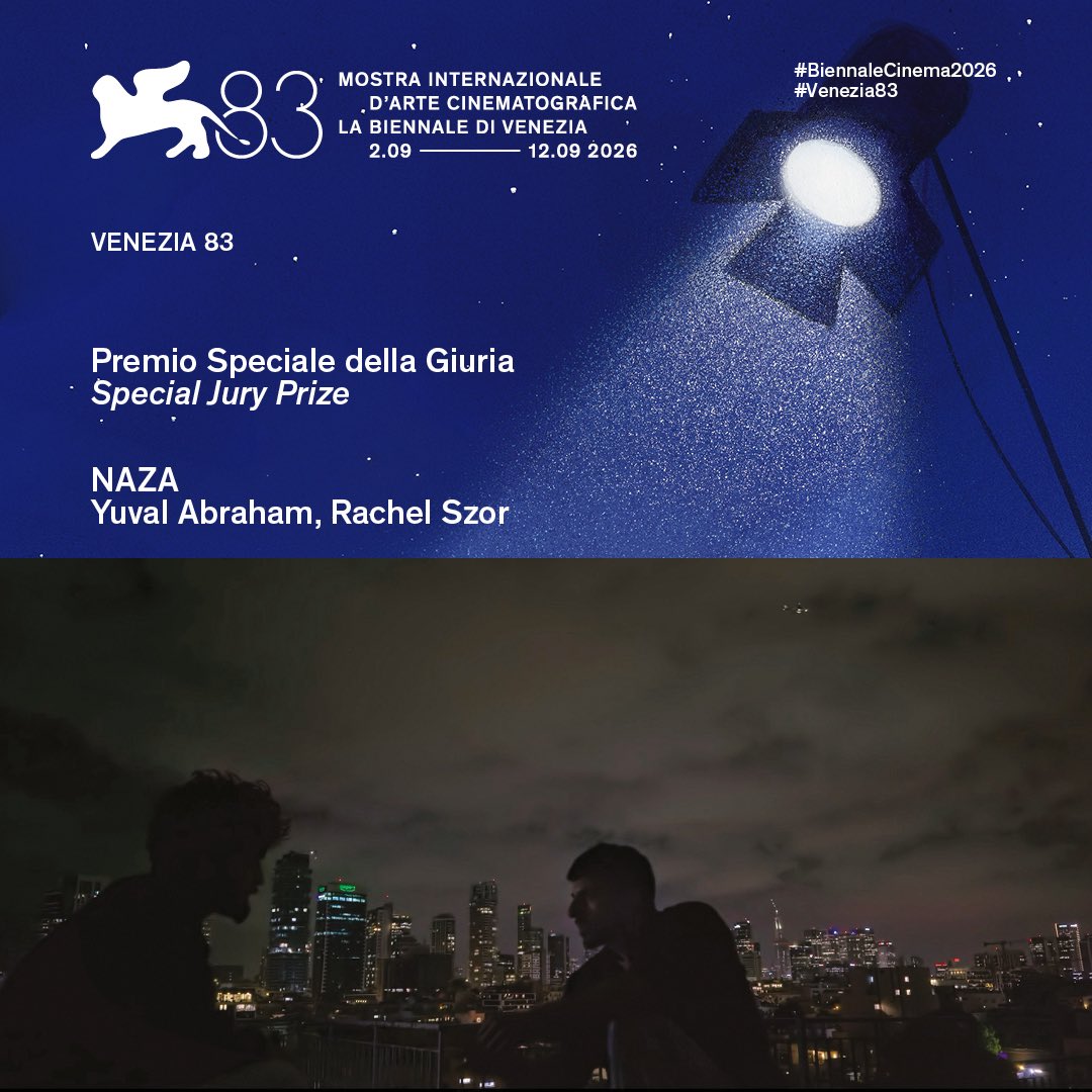 la_Biennale's tweet photo. #BiennaleCinema2026 #Venezia83 https://t.co/xEcZ57ocVt