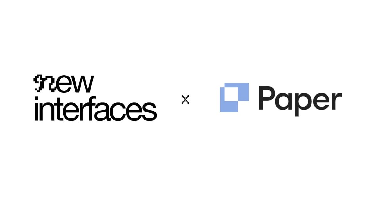 pauline_makes's tweet photo. livetweeting @newinterfaces 006!

made possible with support from @paper https://t.co/XdDoihupZp