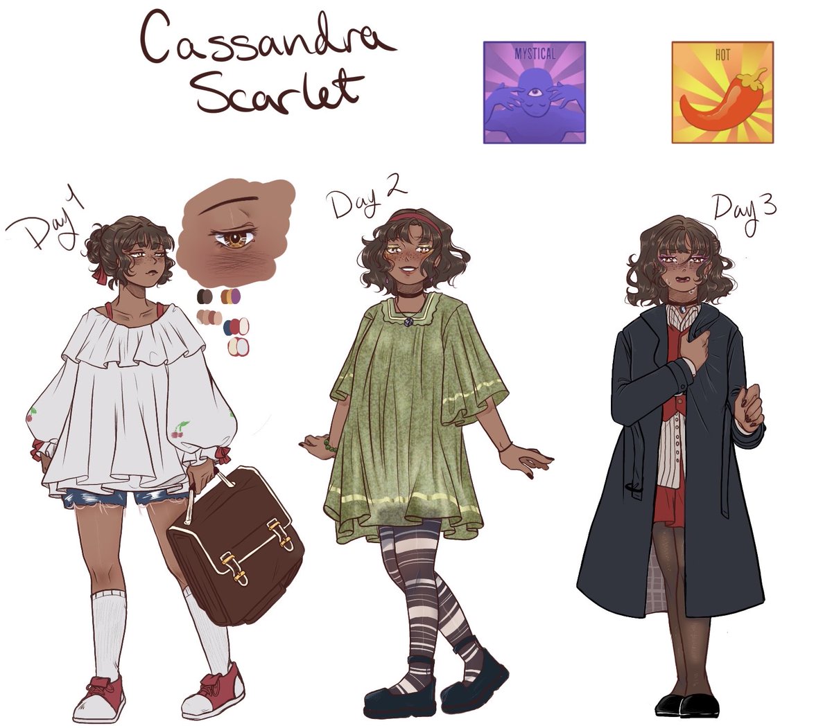 CocoClem_Studio's tweet photo. I have been on a Scarlet Hollow binge since the new chapter released. Probably one of the most enjoyable experiences I’ve had in a while. While she is not my cannon run’s character, she is the character I have felt the most emotionally invested in. #scarlethollowoc #scarlethollow https://t.co/Z4V6ayFt3C