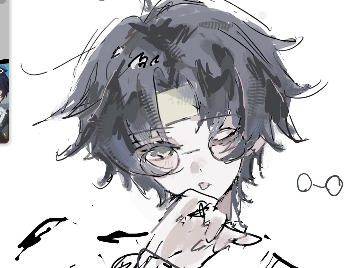 siiii_0211's tweet photo. 😼👓❓ https://t.co/ejGbQphAPe
