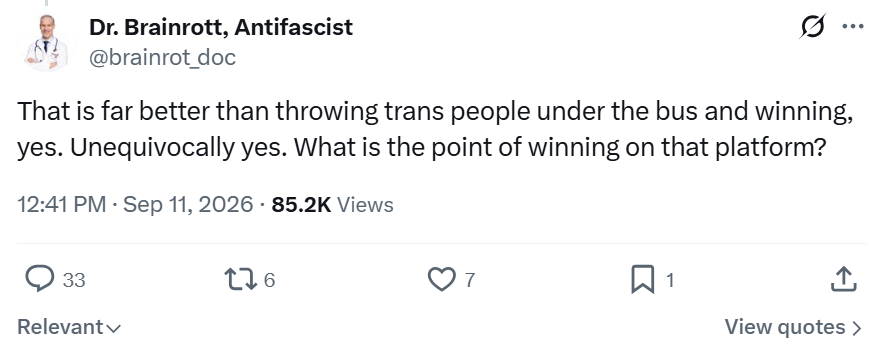 JeremiahDJohns's tweet photo. I've been thinking a lot about the far-left fury over James Talarico saying he might not support trans women in sports.

I think if you want to understand why this type of reaction exists, you need to understand Tetlock's concept of 'sacred values'. (a short thread) https://t.co/j8avb06KIf