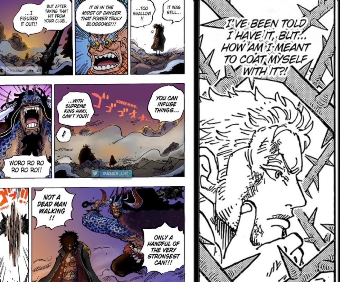 VehueI's tweet photo. @Since_heian_era “due to luffy being dumb” how can you say that when he instantly learned how to use acoc meanwhile look at zoro? 😂💀 https://t.co/opxFYPzgyk