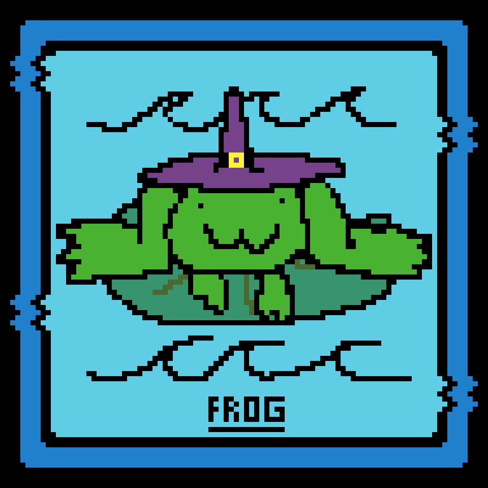 gambitono's tweet photo. #pixelart #pixel #frog https://t.co/fF5zUWEF5a