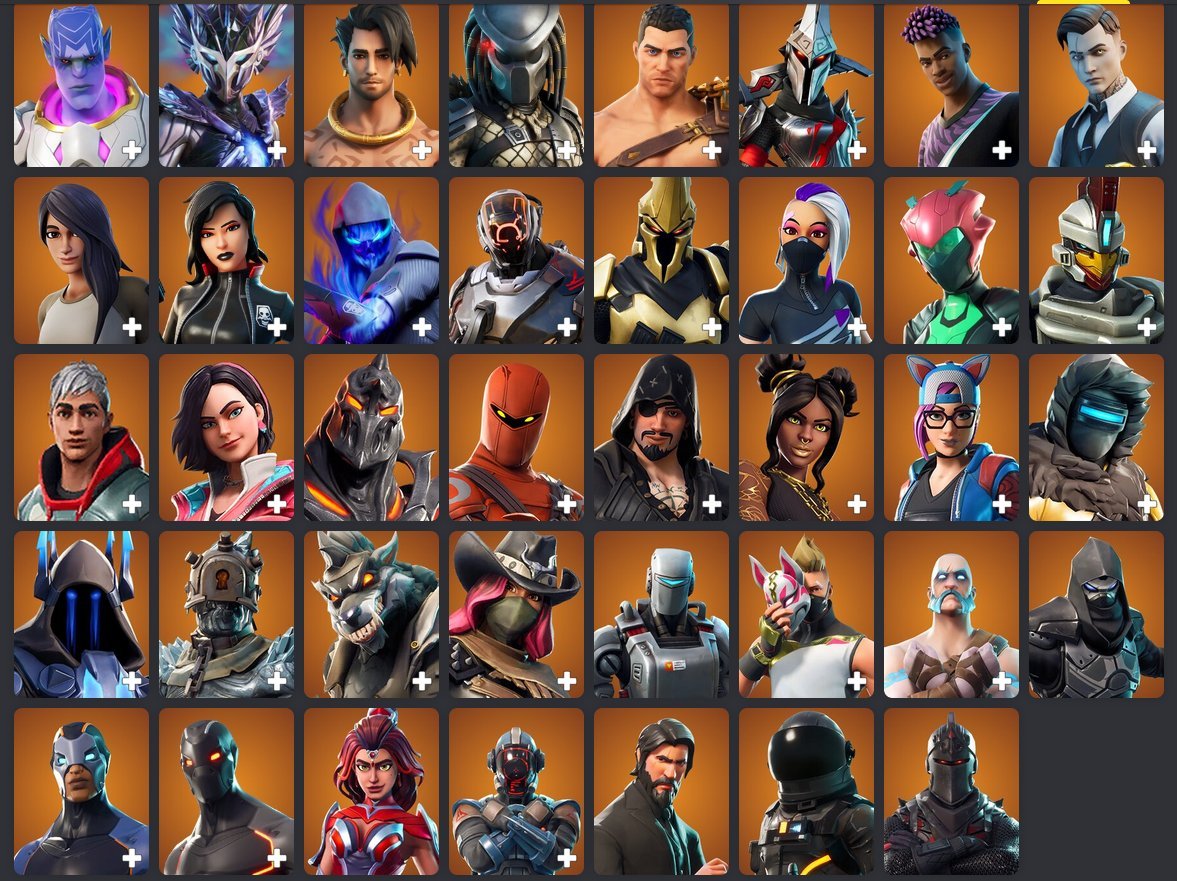 KrisFoxDel's tweet photo. @DatBozo42 They deserve better than just gathering dust in the lockers of players who use other skins or treat their accounts as items to sell for 200–400 euros, or simply as collectibles like Pokémon cards.
It would be better to give us regular players the chance to buy them. https://t.co/CRbJueQaAF