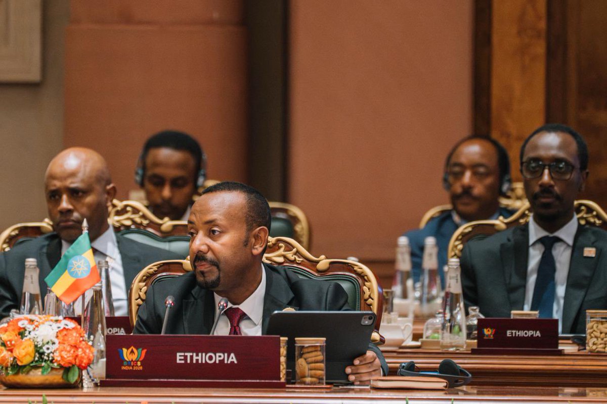 BilleneSeyoum's tweet photo. 🇪🇹 PM @AbiyAhmedAli joined BRICS leaders in New Delhi, highlighting resilient governance and stronger multilateral cooperation, while holding key bilateral talks with partner nations. #Ethiopia https://t.co/7tJomO3FN8