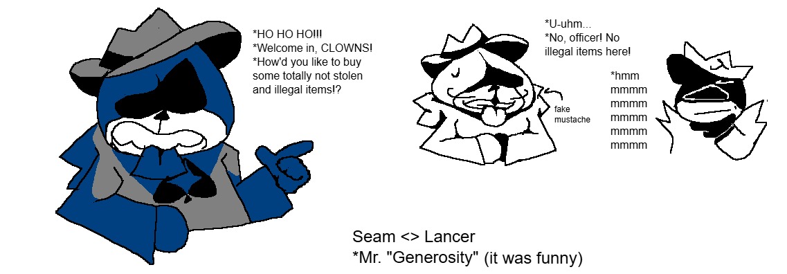 LexiIseepod's tweet photo. Lancer <> Seam swap
I like this one :3
#deltarune #ABSTRACTRUNE https://t.co/BobmJ1opCB