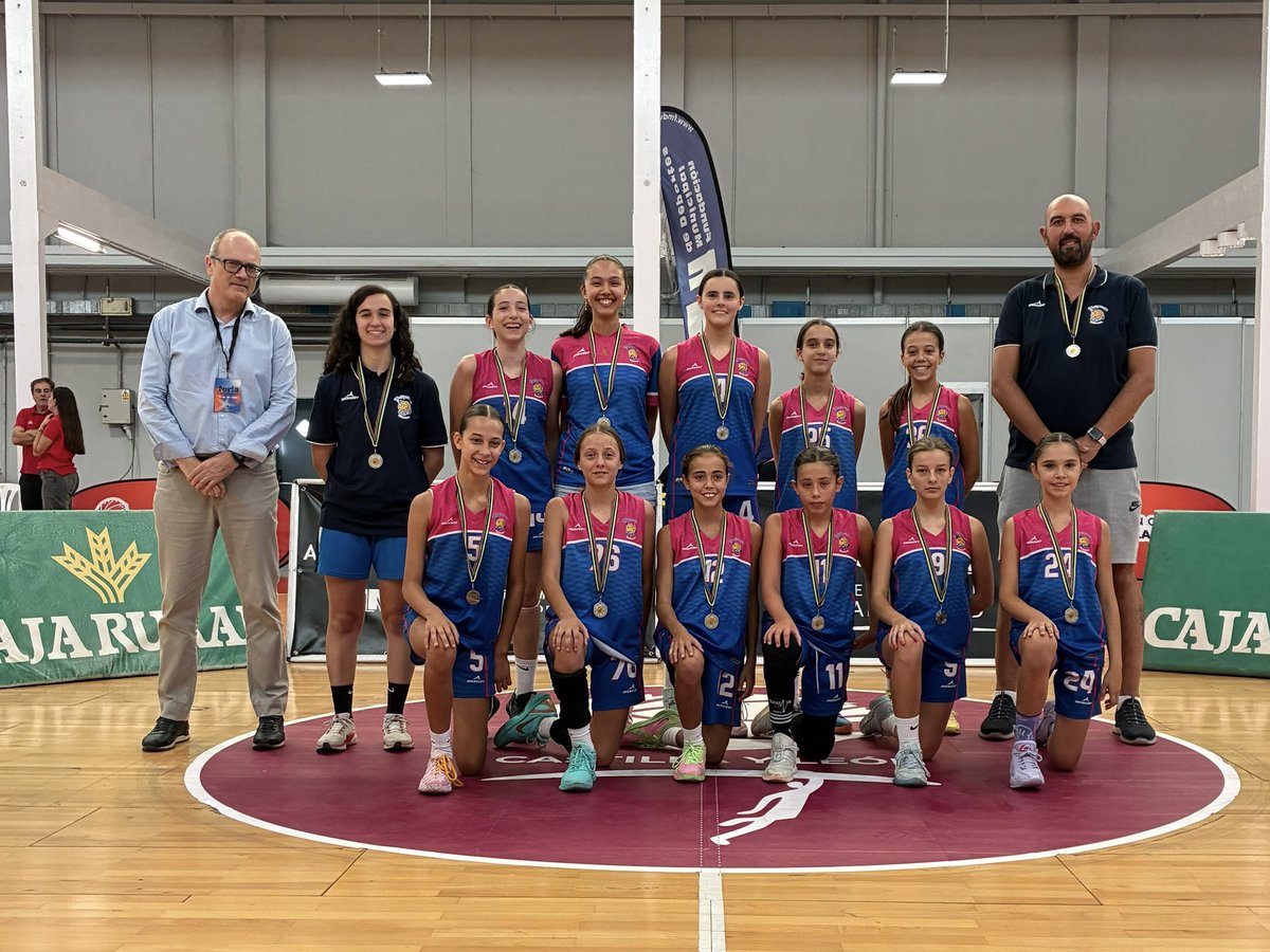 FBCyL's tweet photo. 🏆Copa Preinfantil Femenina ⛹️‍♀️

Cuadro de Honor
🥇@pucelabasketfem 
🥈 @cd_base 
🥉@FilipensesBto
4️⃣ @CDSanJose_Va https://t.co/zpbqj95aFZ
