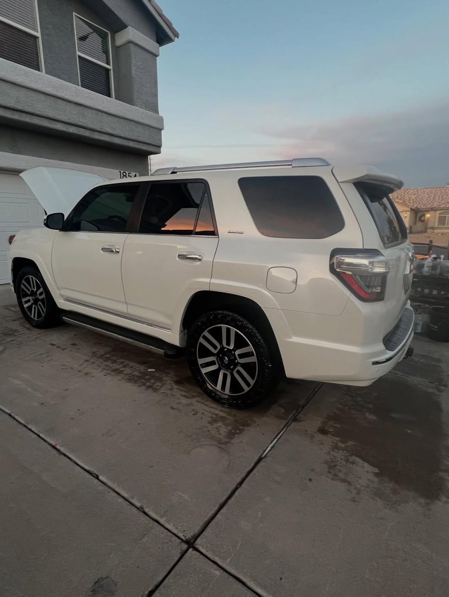 TodTrellesi41x's tweet photo. This Toyota received a full interior, exterior, and engine bay detail, ready for sale. Trusted by 130+ 5-star reviews. Appointments only, limited availability. Reach out for a quote. https://t.co/4mbQuOwbG8
