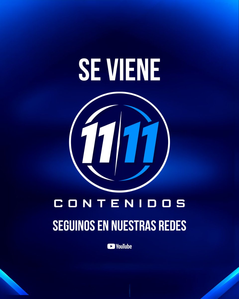 1111_Contenidos's tweet photo. ¡ARRANCA ALGO ENORME! 💥
Llega 1111 contenidos, un nuevo canal de streaming con una programación tremenda.

Desde la próxima semana, en vivo por YouTube.

Seguinos en todas nuestras redes para no perderte nada: https://t.co/PZcnfnv9Hd https://t.co/LVvDX2jqgG