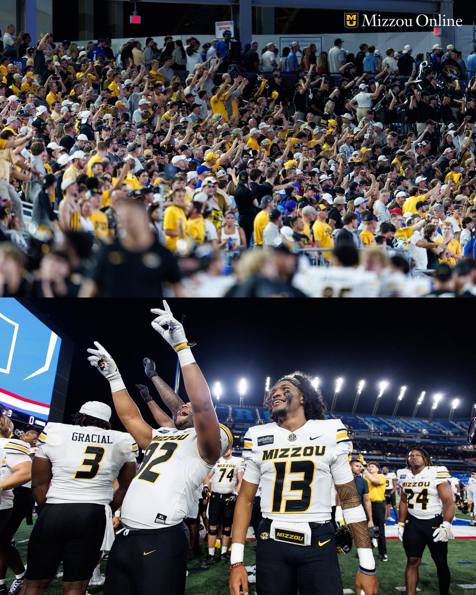 MizzouFootball's tweet photo. Always a pleasure. 🥁 https://t.co/Xspcryx9Ri