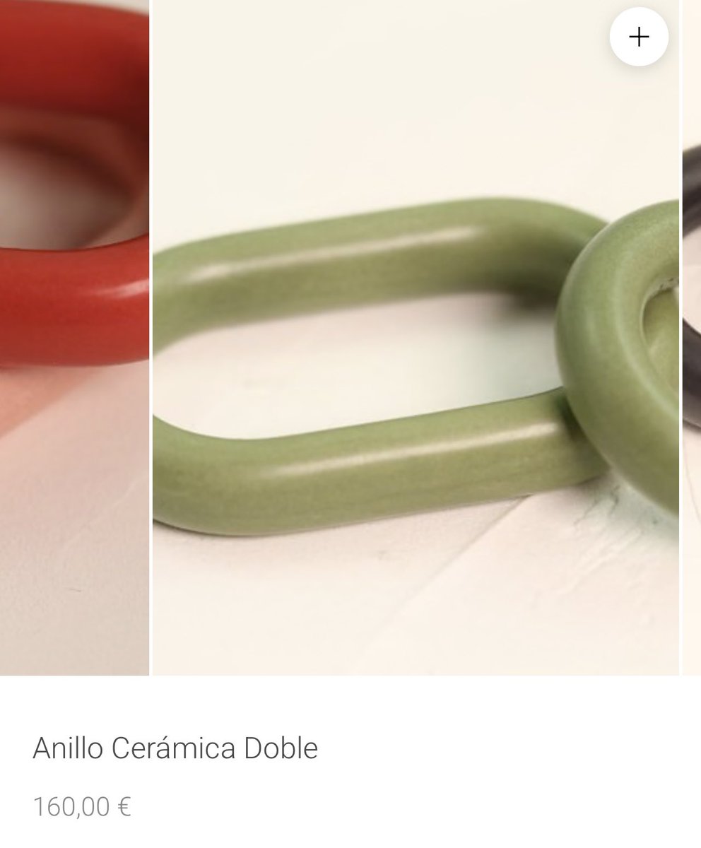 elojoquetodolv's tweet photo. 160€ el anillo de cerámica. PERO KHÉ?😨 https://t.co/76Fj7izzQE