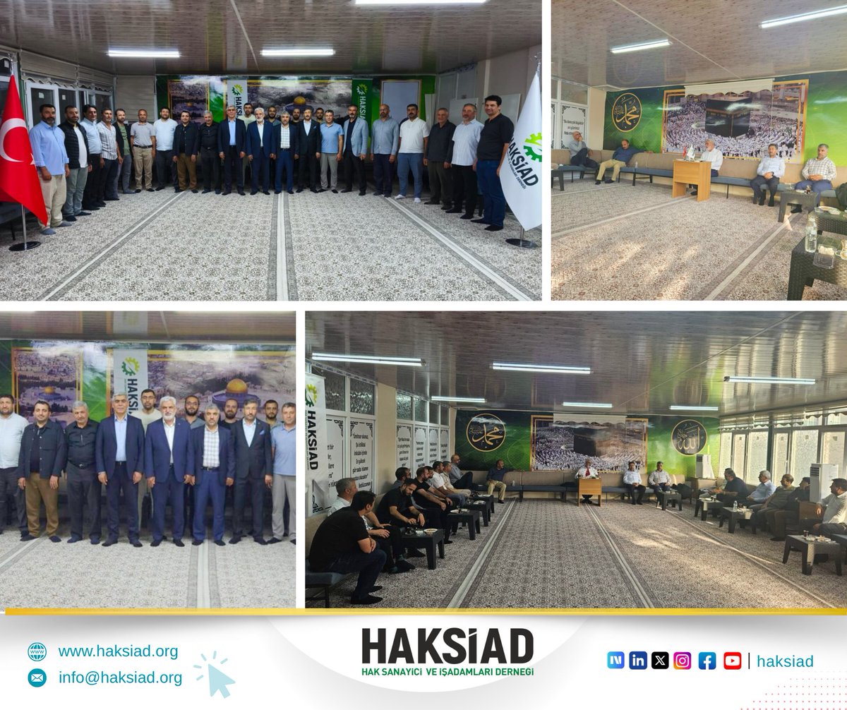 haksiad's tweet photo. HAKSİAD Genel Başkanı Vedat Turgut, 
VAN ŞUBESİ YÖNETİMİYLE BİR ARAYA GELDİ

HAKSİAD Genel Başkanı Vedat Turgut, Van’da Genel Başkan Yardımcıları Taner Hancıoğlu, Necmettin Turan, Van Şube Başkanı Mehmet Tasan ve şube yönetimiyle bir araya geldi. Toplantıda HAKSİAD’ın Van’daki çalışmaları, teşkilat faaliyetleri ile üyeler arasındaki iletişim ve iş birliğinin geliştirilmesine yönelik değerlendirmelerde bulunuldu.

📍Haberin detayları için web sitemizi ziyaret edebilirsiniz.👇

https://t.co/bbmIWfSh1b