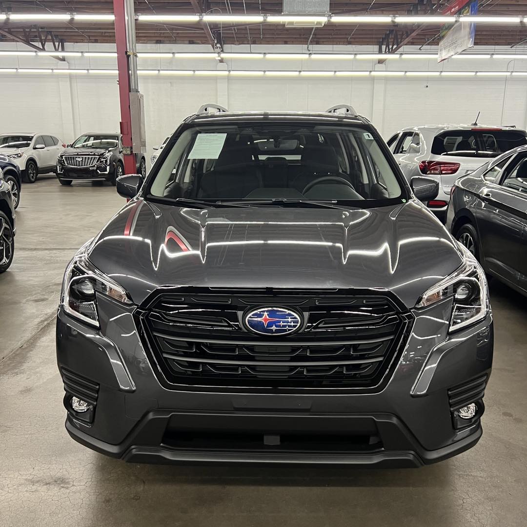 ShontaRave1ph's tweet photo. New 2024 Subaru Forester Premium with panoramic moonroof, blind-spot monitoring, power liftgate, power seat, and more. No dealer add-ons. Selling price plus tax, title, license, and doc fee. Easy, transparent process. https://t.co/Swaekc7gjg