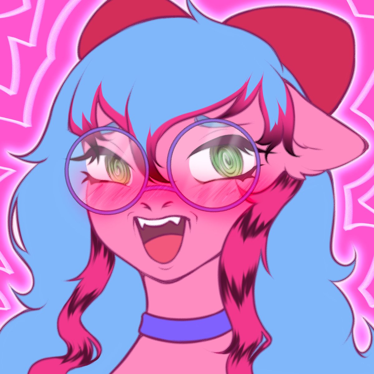 Chu_kcha's tweet photo. Icons commission for @berry_scented✨ 

It was so fun working with such bright and vibrant colors! Thank you so much for ordering!🌺

#mlp #pony #mylittlepony #mlpart https://t.co/PRywcXmBbj
