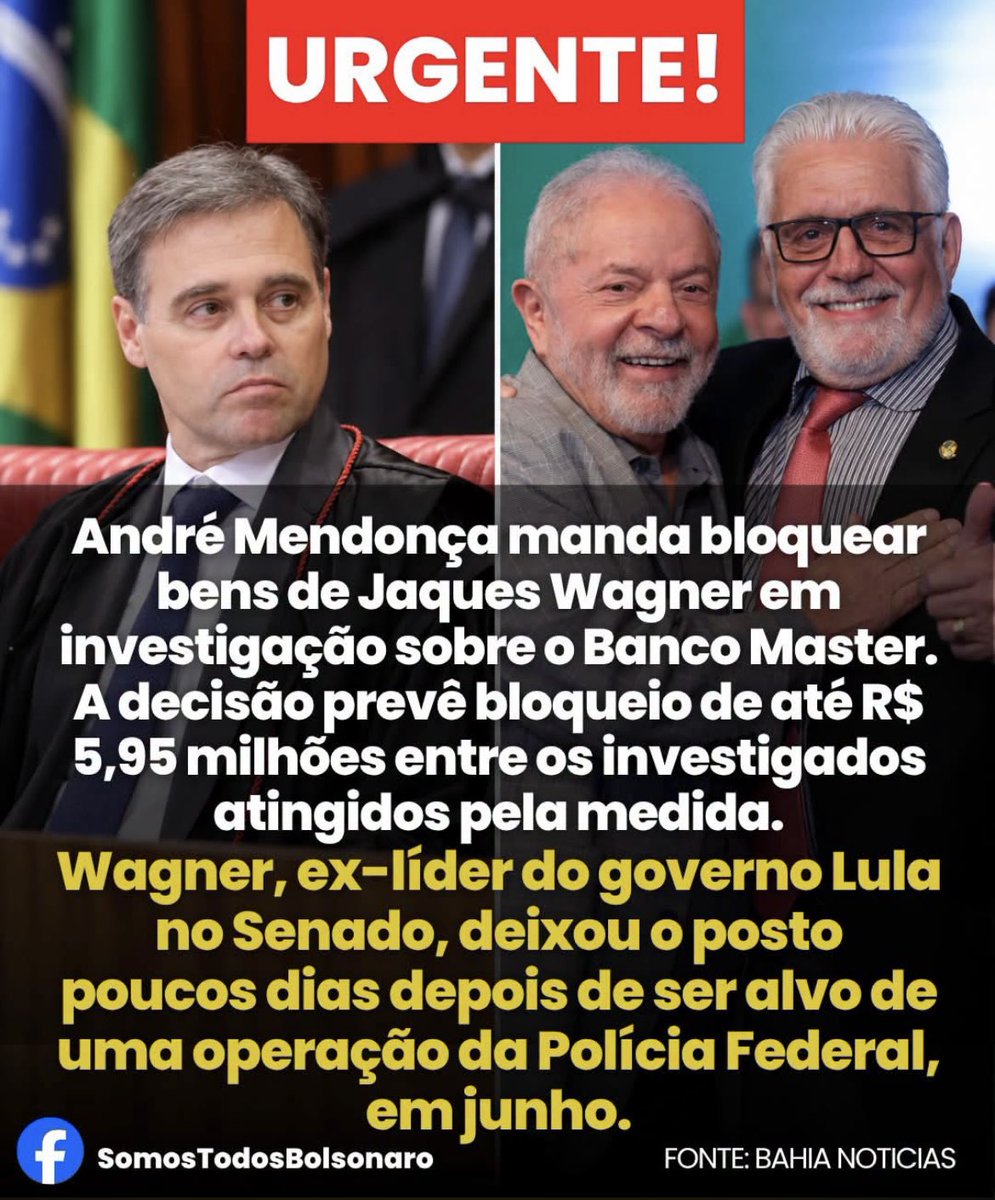 Adriano18410282's tweet photo. E assim o caso Master chega no Governo Lula ! https://t.co/aIwQNNN481