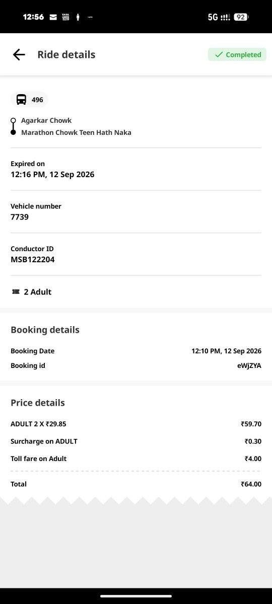 mayurk371992's tweet photo. @myBESTBus @chaloapp

संबंधित बस चालक निष्काळजीपणे आणि धोकादायक रीतीने वाहन चालवत होता. सामाजिक भान आणि कर्तव्यनिष्ठता विसरून प्रवाश्यांवर मोठया आवाजात आणि उद्धटपणे वागत होता. त्याच्या भीतीपोटी विडिओ काढता आला नाही पुरावा म्हणून. कारवाई व्हावी ही नम्र विनंती !!! https://t.co/jInEZOJyL1