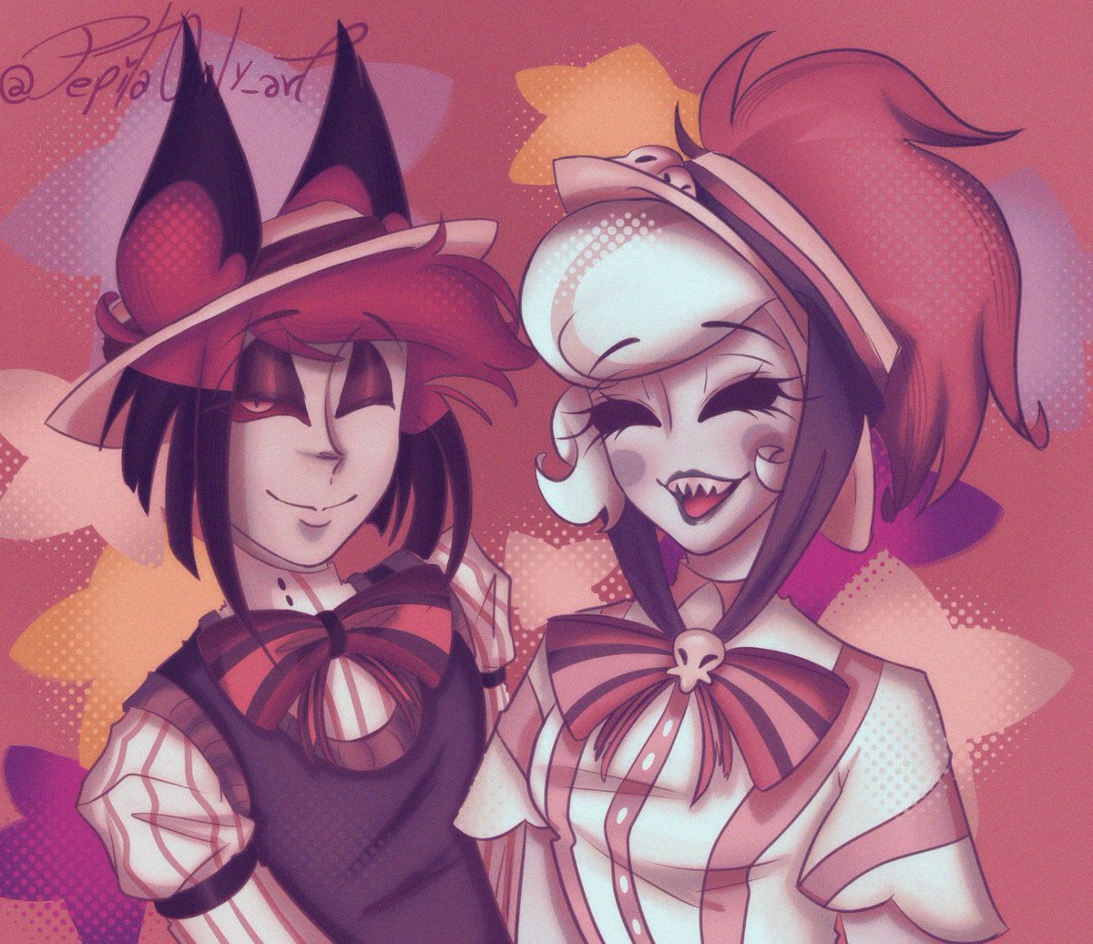 pepitaOnly_art's tweet photo. Old Pals! ~🎙️🌹#Hazbin_HotelFanart #HazbineHotel #hazbinalastor #HazbinHotelRosie #Rosie #Alastor https://t.co/XsRE9AlrWF