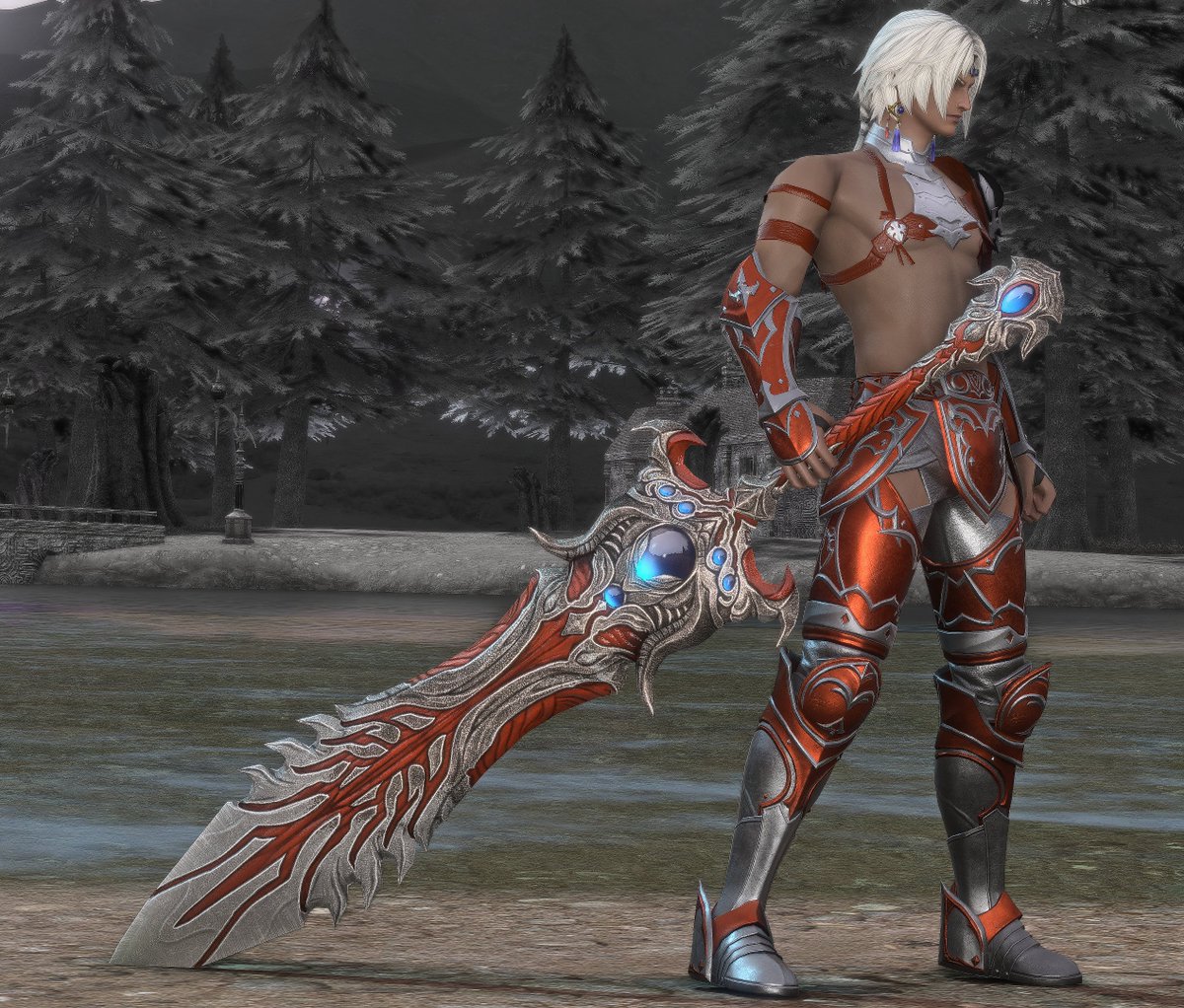 vomiteater666's tweet photo. i miss the extravagant over the top gear from oldschool mmos. I’ve been trying to recreate that look in xiv https://t.co/CzPKpxXeGM