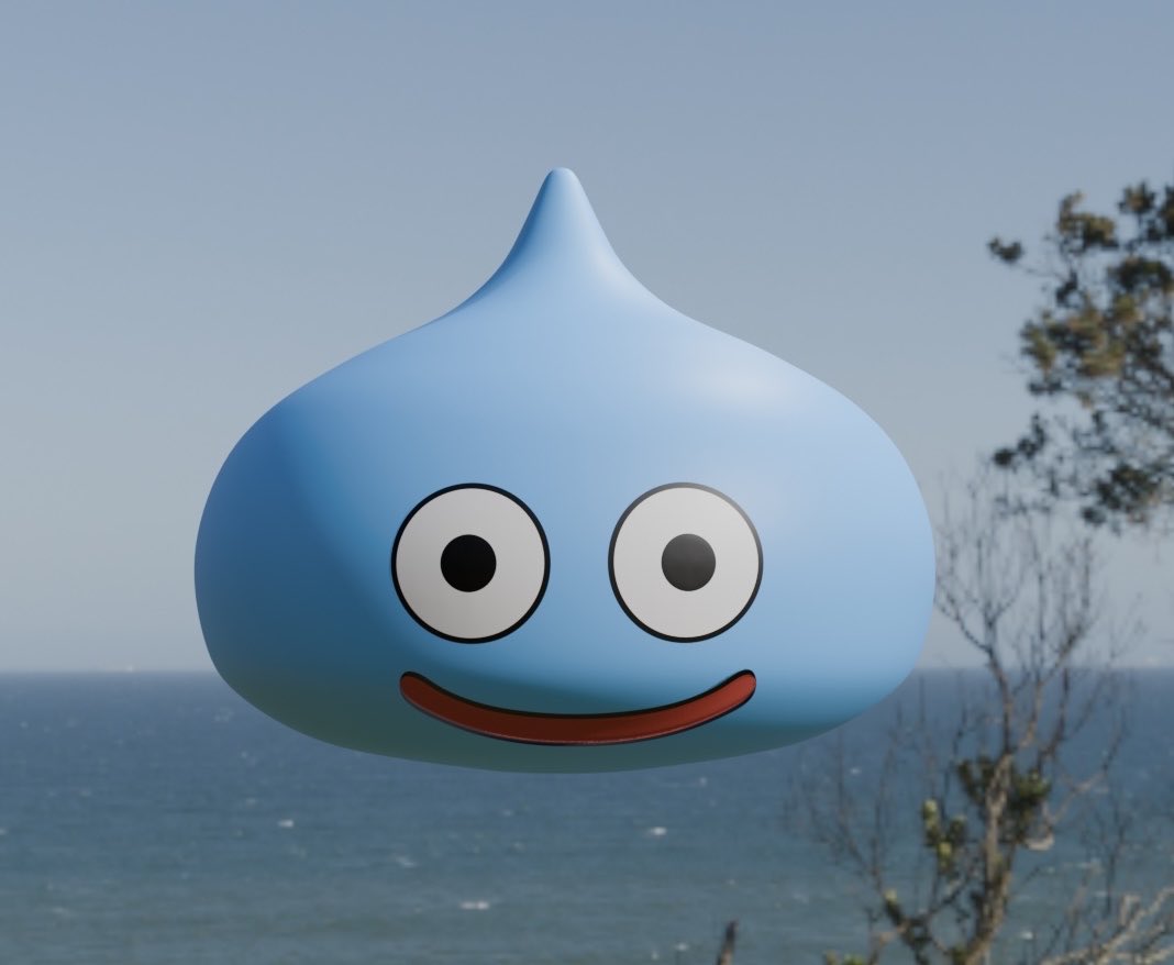 _Hanpen_tata's tweet photo. スライム https://t.co/YrqJaigsph