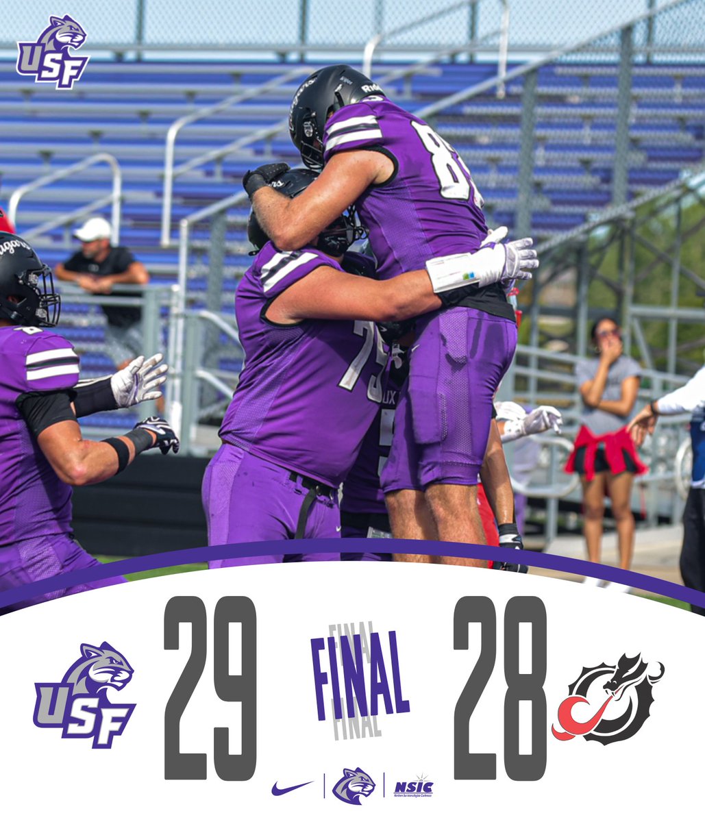 USFCougarsFB's tweet photo. Your Cougars get it done in overtime 💪

#CooFalls | #WinnersWin https://t.co/L4Sd6Gr7qB