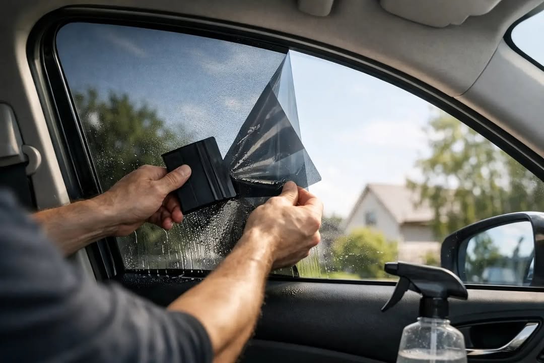 JustineScheurer's tweet photo. Window tint is more than looks. The right film reduces heat and glare, protects your interior, and gives your ride a clean finish built to last. At AutoMPressions, precision and quality come standard. https://t.co/jBTPzpDfOU