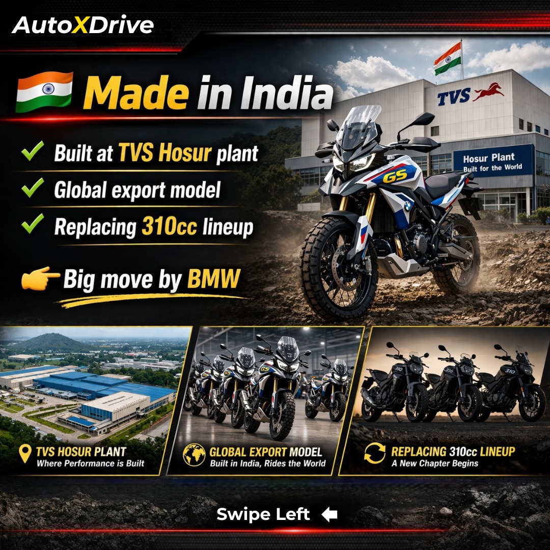 BibiGliselq's tweet photo. BMW F 450 GS is coming to India on April 23, 2026. With a 450cc twin-cylinder engine and adventure-ready setup, it could challenge the Himalayan 450. Would you choose it over Royal Enfield? https://t.co/mUpQmrD2je