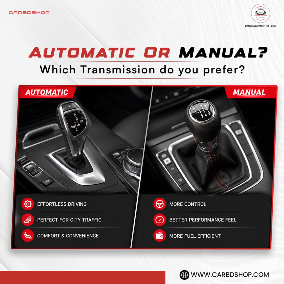 EileneDurrant's tweet photo. Automatic or manual—which do you prefer? Smooth and effortless, or fully in control? Tell us which transmission you enjoy driving most. https://t.co/dO4Y3v2Ebu