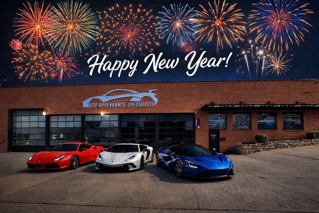 DominqueHash7's tweet photo. Happy New Year from all of us at Auto Appearance! Thank you for every visit, referral, and kind word. We’re grateful for your support and can’t wait to see you in the year ahead. https://t.co/eqXfzJR3B5