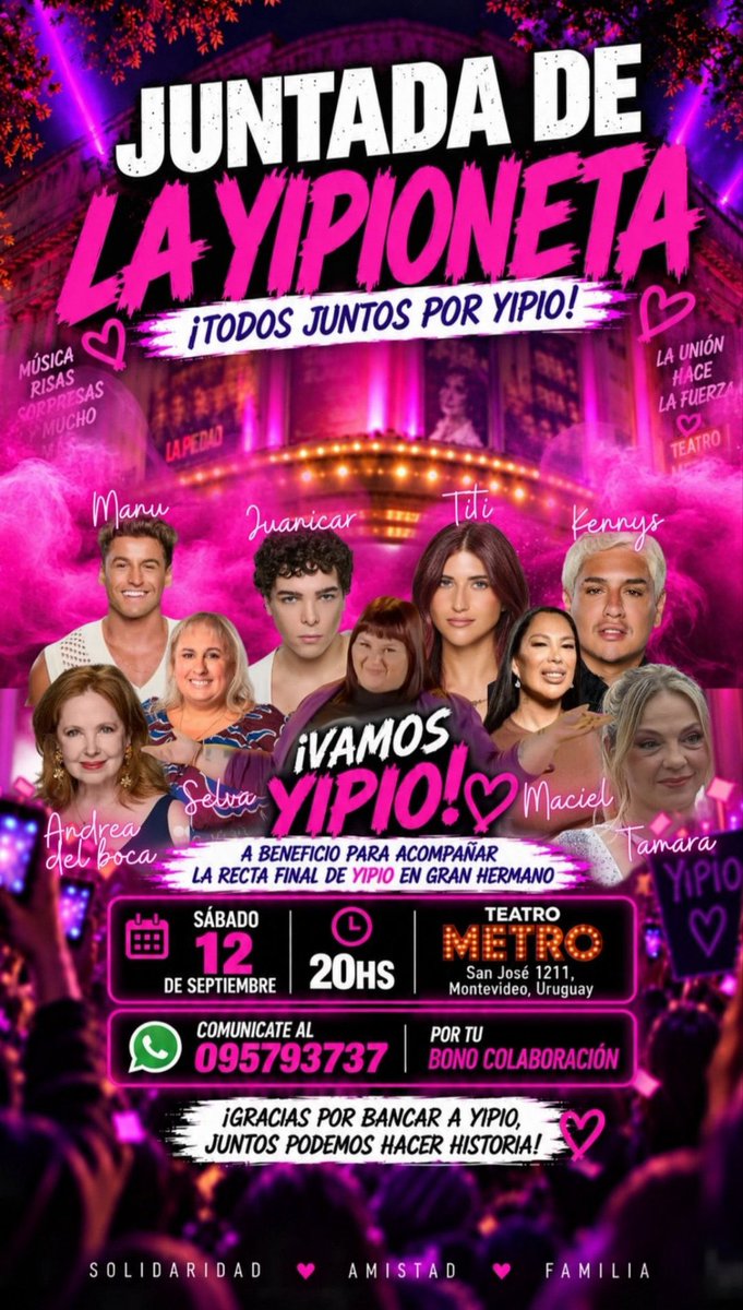 fedeebongiorno's tweet photo. 👁️ Los familiares, amigos y fans de las finalistas de #GranHermano organizaron juntadas para este fin de semana https://t.co/mSPYODdhm1