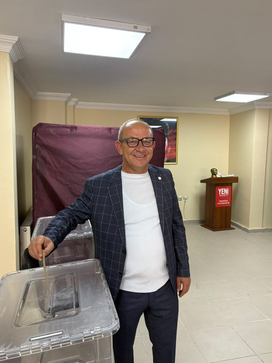 av_ihkurt's tweet photo. Yeni Parti Pınarhisar İlçe Örgütünün 1. Olağan Delege Seçimleri başlamıştır. https://t.co/1cPEhJbbXd