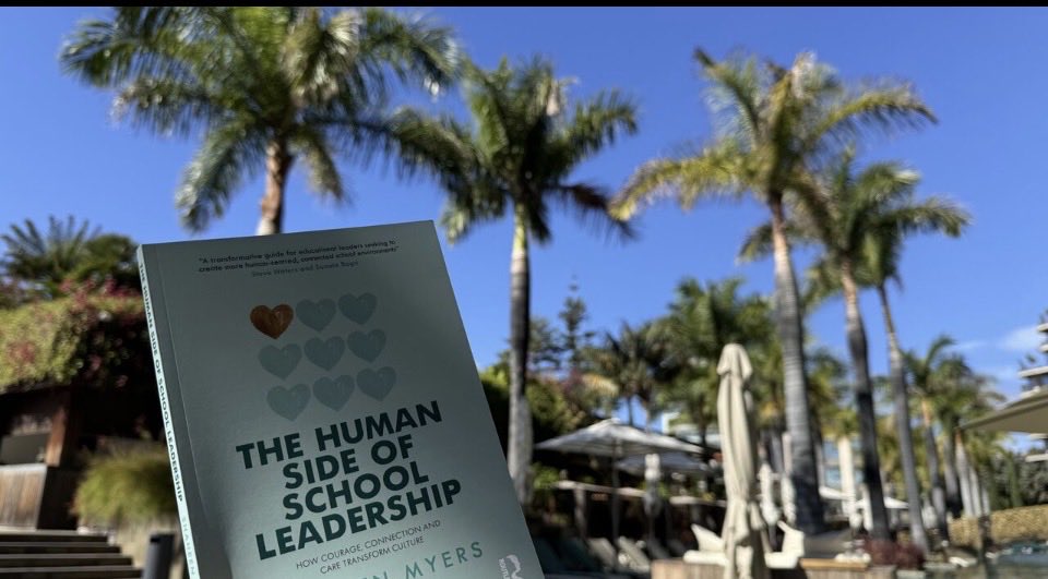 GeeKader's tweet photo. Finally read The Human Side of School Leadership by Shaheen Meyers on holiday. Not my usual read!

27 years in education, and it still taught me things no leadership qualification ever did. 

Carefrontation, psychological safety, and being kinder to yourself. Highly recommend it. https://t.co/SlPi3FCDyx