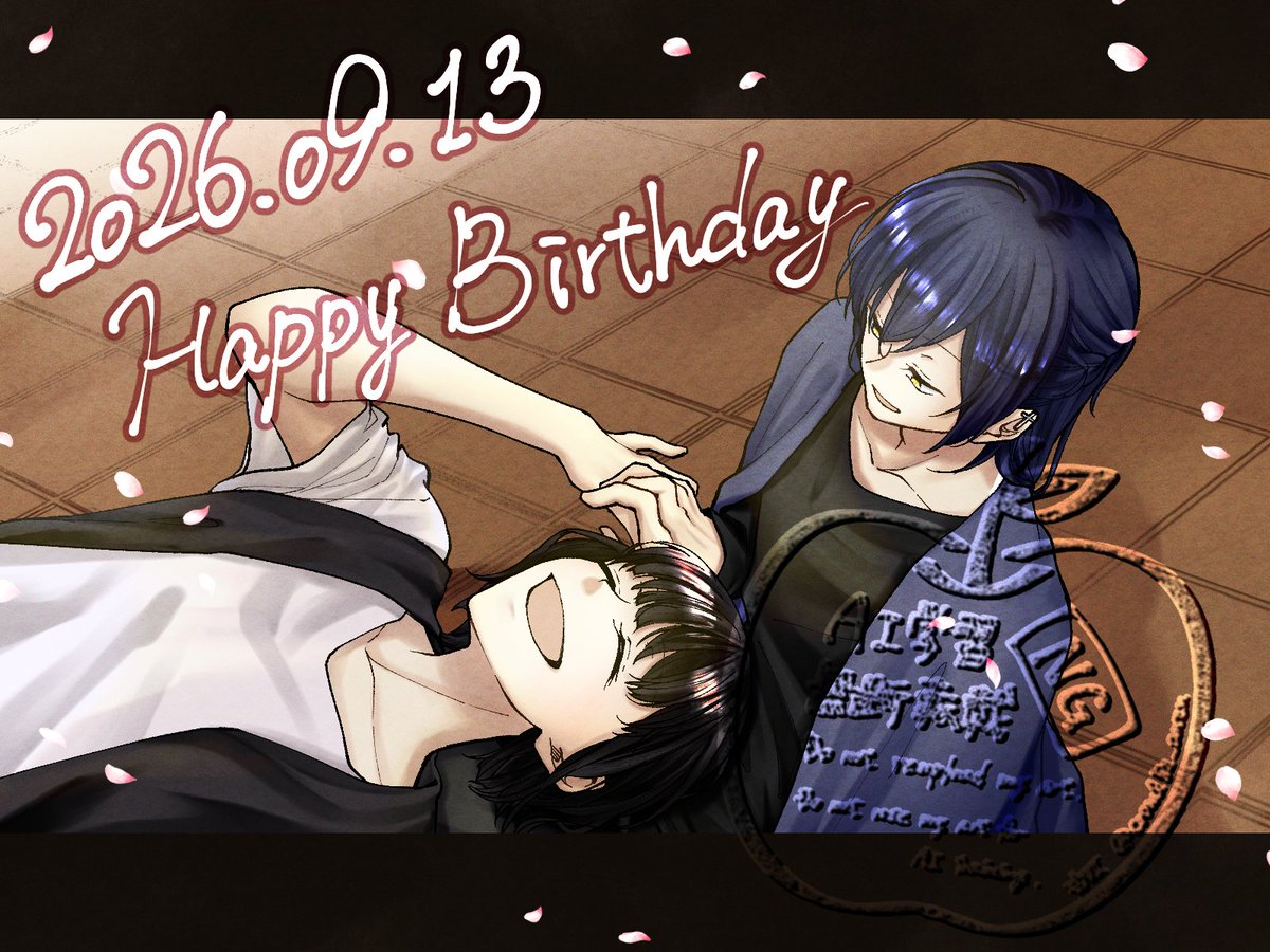 anzu52_TRPG's tweet photo. @nucowanco 
誕生日おめでとう！！！！！！！！！！ https://t.co/zmQM2ctpwY