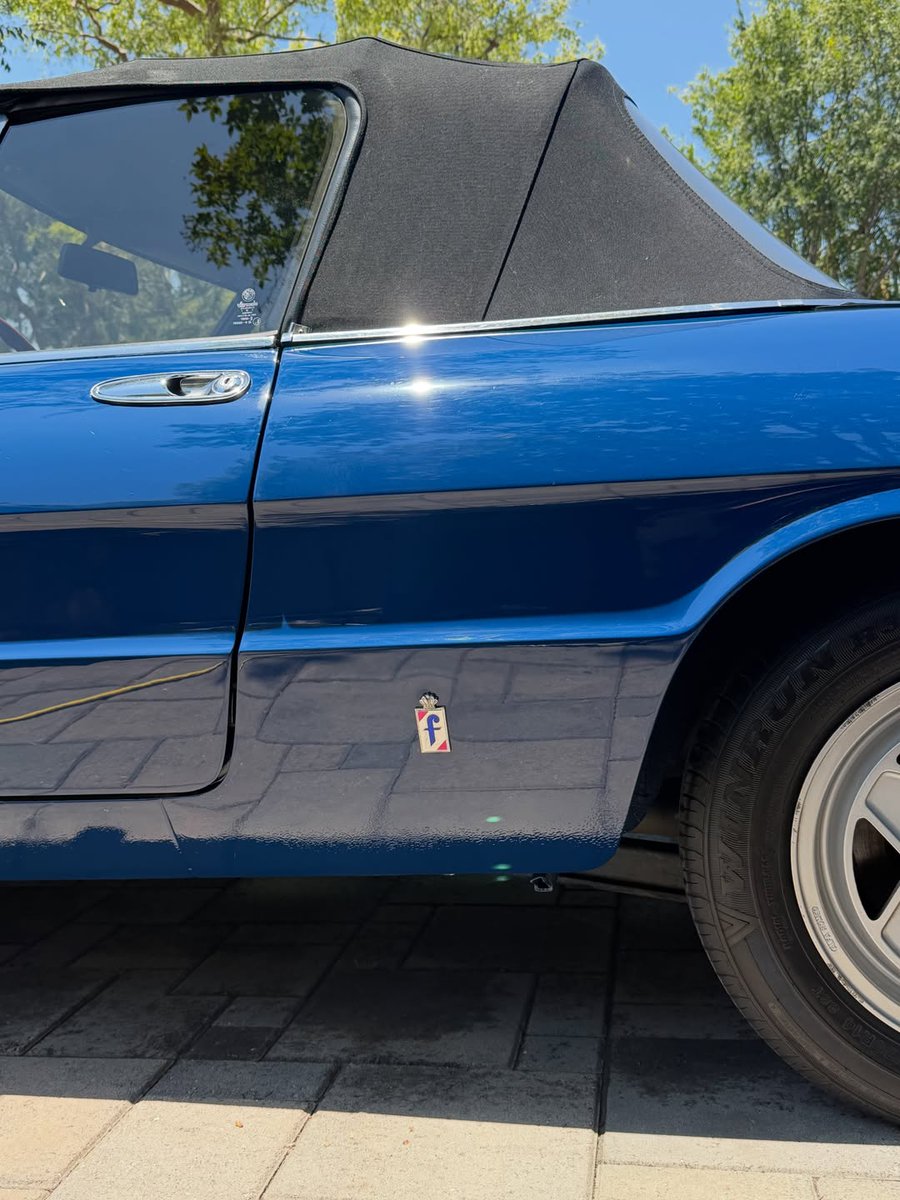 MelanieGabardi's tweet photo. 1985 Alfa Romeo Spider, maintained to perfection. Clean, protected, and ready for every drive. Call, text, or DM to book your maintenance detail. https://t.co/kVL8I7Yp6I