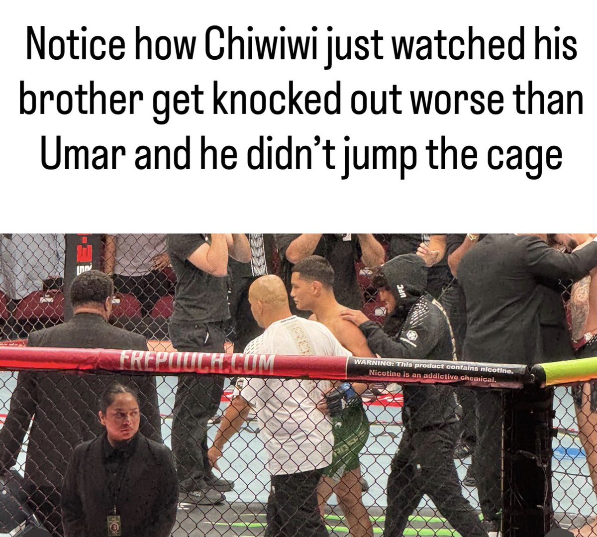 TheJacksonMMA's tweet photo. Just saying
#ufcnoche #ufc https://t.co/9nxnpz25Jw