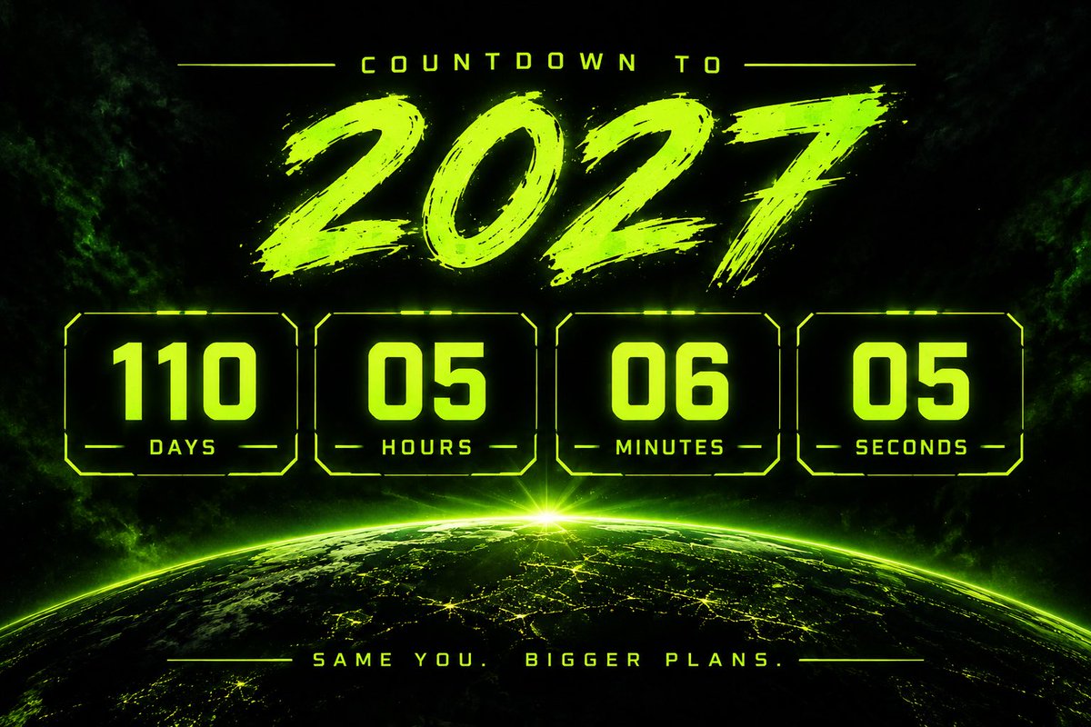 2027RH's tweet photo. Make 2027 a year you will remember…
$2027 https://t.co/9UGocwEc88