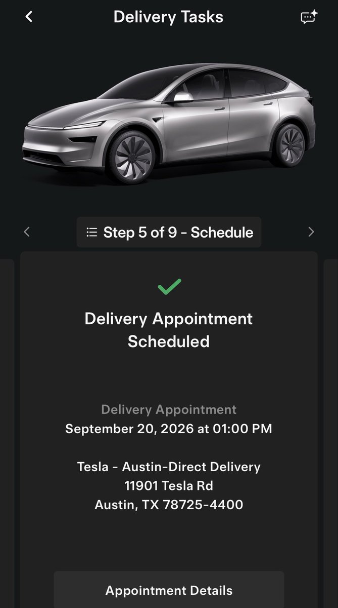Rikkky15's tweet photo. 👌🏻 🚨 Delivery appointment scheduled! ⚡️ https://t.co/ayfZknAiqz