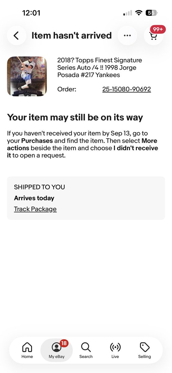 trvpd1993's tweet photo. Another auto missing been in Seattle since the 6th? It’s now the 12th  item has defiantly and definitely not arrived at all yet. https://t.co/hxAjM1seum