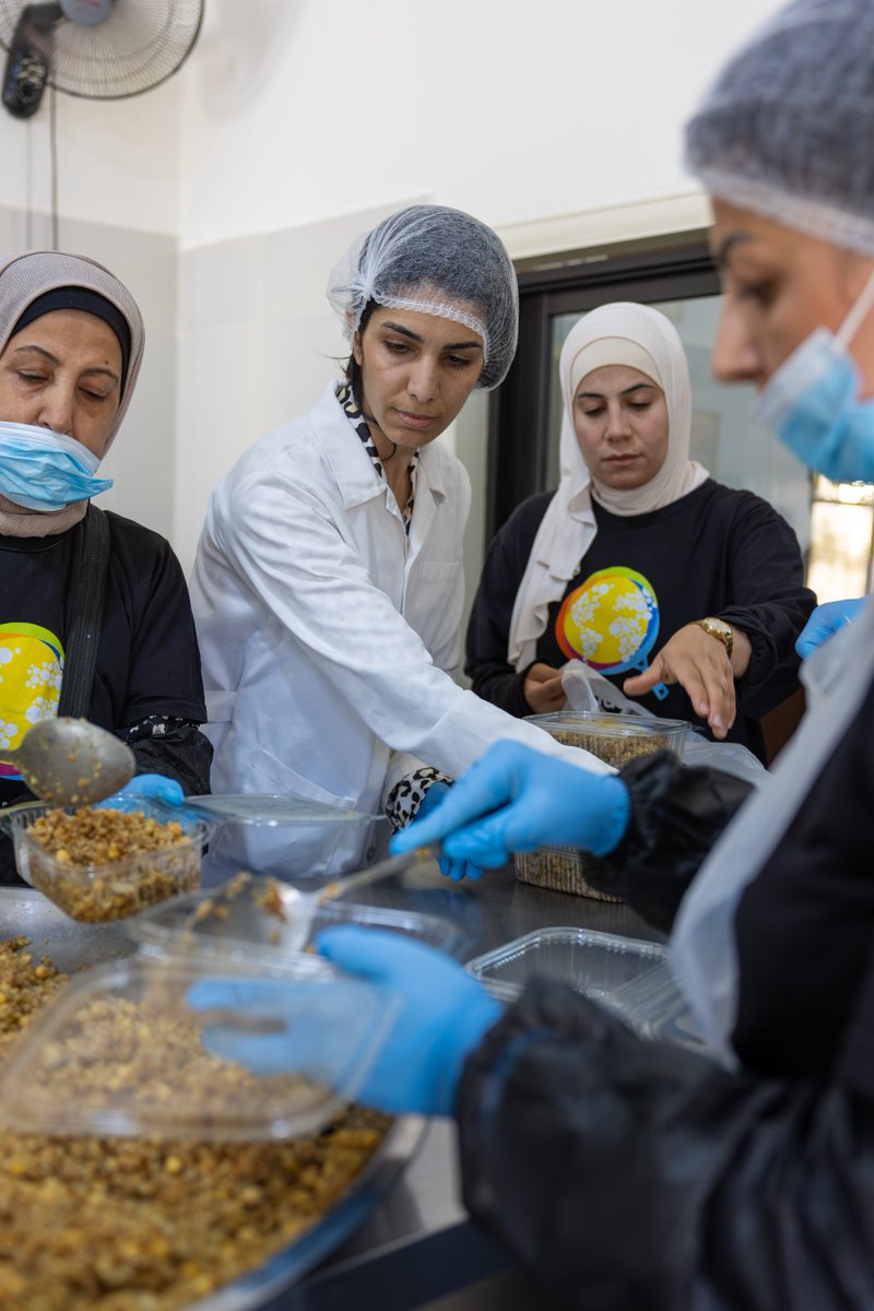 WCKitchen's tweet photo. Rim studied nutrition in college, and is now channeling her love for food into love for her community. She is responsible for overseeing quality control and food safety at WCK's kitchen in Baalbek, Lebanon, ensuring food meets the highest quality standards. In the process, she's helped serve thousands of meals to families experiencing food insecurity, and led a critical part of the work our locally-led teams do each day. #ChefsForMidEast